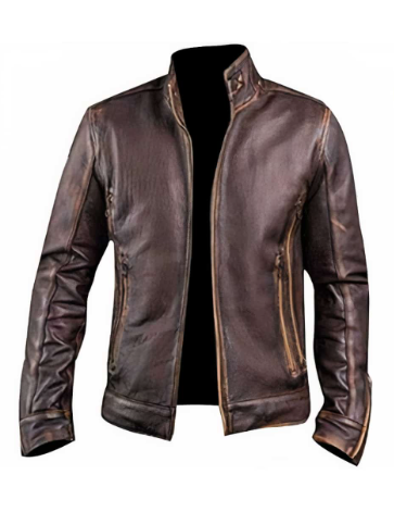 Leather Moto Jacket
